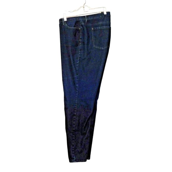 No. 62 Skinny Jeans 20 Blue Denim Modern Fit 42 x 28.5 Cotton Blend - Picture 1 of 7